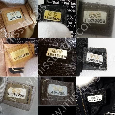 holo sticker chanel|authentic chanel bag serial number.